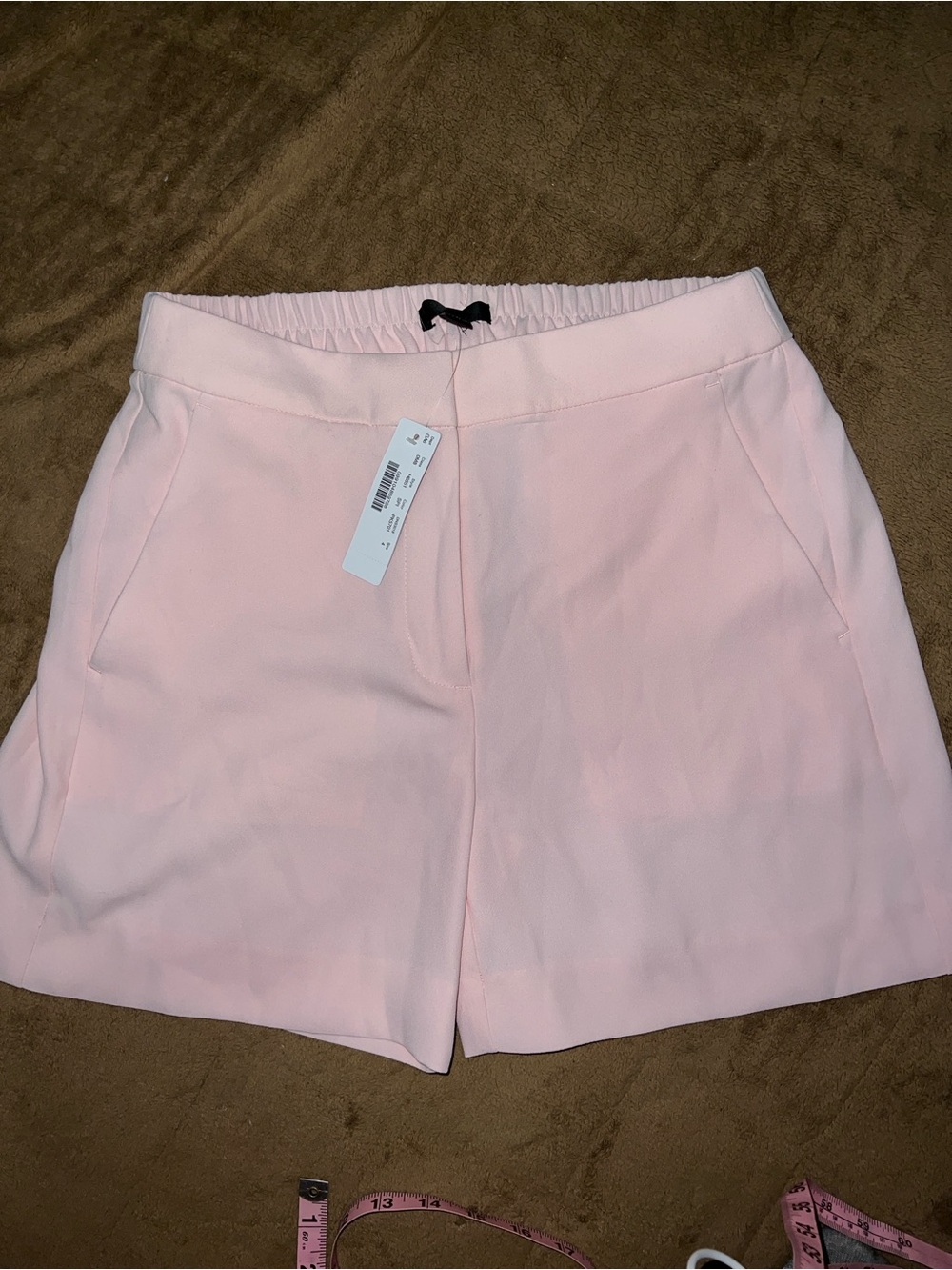 J. Crew Light Pink Bermuda Shorts 100%polyester size 4